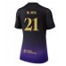 Barcelona Frenkie de Jong #21 Dámské Venkovní Dres 2026-27 Krátkým Rukávem